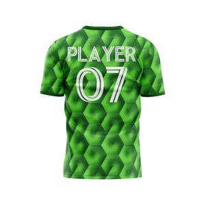 Wholesale Women's Soccer Jersey Uniform 100% Polyester Short Sleeve Printed with Custom Team <b>Name</b> for Teams - Product Image 5