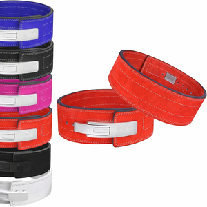 Cinturón de Levantamiento de Pesas con Palanca – Cinturón de Gimnasio para Hombres y Mujeres, para Sentadillas, Peso Muerto, Levantamiento de Pesas, Soporte Lumbar, Cierre Rápido - Product Image 4