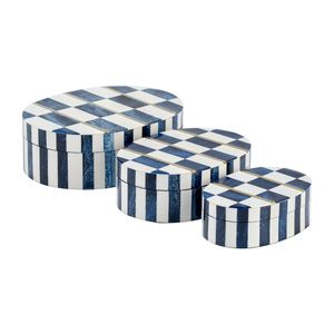 Boîte en résine élégante avec intérieur en MDF pour cadeaux, décoration de la maison et organisation décorative - Product Image 5