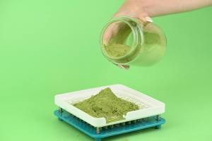 Poudre de Moringa 100 % naturelle, poudre de feuilles vertes fines, complément alimentaire, thé, smoothie, application alimentaire, poudre de Moringa biologique - Product Image 1