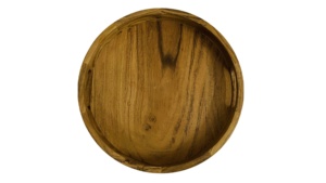New Arrival Classic Round Wooden Decorative Serving Tray Acacia Hand Crafted Wood Round Serving Tray and Round Platter Platters - Product Image 4