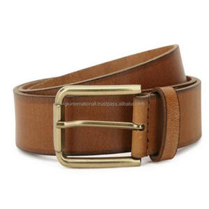 Cinturones y accesorios informales de cuero a la moda para hombre de último diseño a precio directo de fábrica al por mayor hebilla de aleación sólida - Product Image 2