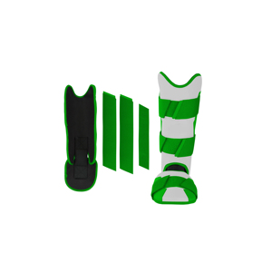Protectores de Espinilleras de Béisbol al por Mayor, Espuma EVA, Carcasa Rígida, Protección para Piernas, Logotipo Personalizado OEM Disponible, Protectores de Espinilleras Profesionales OEM - Product Image 1