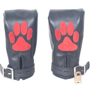Cowhide <b>Leather</b> <b>Wrist</b> <b>Cuffs</b> with Comfortable Padding and Strong Metal Rings - Product Image 4