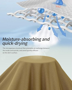 เสื้อยืดผู้ชายถักคุณภาพสูง ผ้าฝ้าย 100% ออกแบบเองได้ ขายส่ง ไซส์ใหญ่ ระบายอากาศได้ดี - Product Image 3