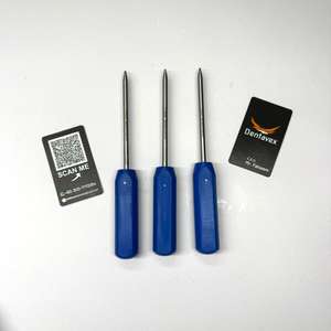 Destornillador Quirúrgico Manual Dentavex Corporation de 2 mm y 2.5 mm, Instrumento Ortopédico para Columna Vertebral y Dental, de Acero Inoxidable con Mango Azul - Product Image 5