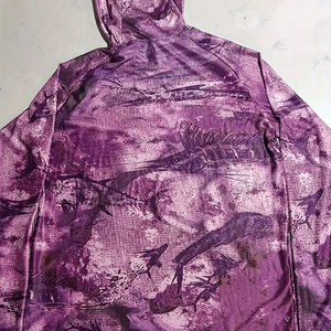 Custom Outdoor Fishing Hoodie Long Sleeve Sublimation UPF 50+ Quick Dry <b>Polyester</b> Fishing Wear Hoodies - Product Image 2