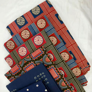 Tissu en coton pur à imprimé floral - Product Image 1