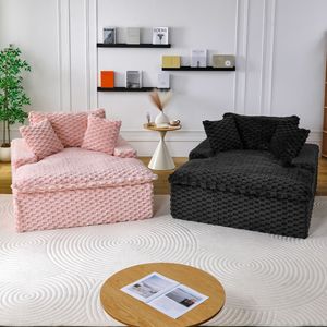 Divano Comfort da 51 Pollici con Due Cuscini e Un Schienale per Molteplici Scenari: Camere da Letto, Soggiorni - Categoria Prodotto: Divani Letto - Product Image 5