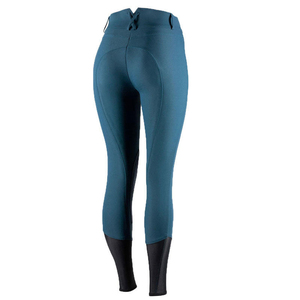 Pantalon d'équitation pour femmes, respirant, léger, extensible dans quatre directions, coupe ajustée, fermeture à cordon, logo brodé - Product Image 2
