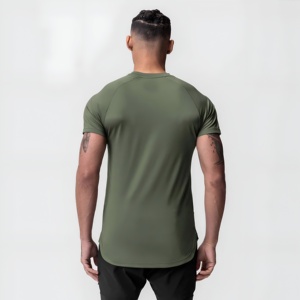 เสื้อยืดกีฬาผู้ชาย ระบายอากาศ แห้งเร็ว เหมาะสำหรับออกกำลังกาย ฟิตเนส เทรนนิ่ง เสื้อยืดลำลอง แขนสั้น ชุดกีฬา รับสกรีนโลโก้ ขายส่ง - Product Image 2