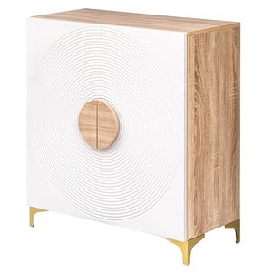 Zapatero de Madera con Puerta, 3 Puertas, 6 Niveles, Organizador de Zapatos de Madera Sintética para Entrada, Pasillo y Dormitorio, Ahorro de Espacio - Product Image 5