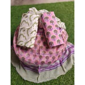 Tissu en coton de haute qualité, léger, doux pour la peau, respirant, idéal pour les robes d'été, les chemisiers, les kurtis, le quilting et les fournitures de couture - Product Image 3