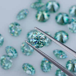 Diamante cultivado en laboratorio color verde corte ovalado hermoso tamaño personalizado y 0,5 a 10 quilates tamaño personalizado cultivado en laboratorio certificado CVD de Surat - Product Image 6