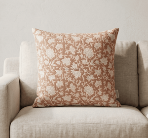 Housse de coussin en coton artisanal indien avec imprimé ethnique et ambiance bohème, style bohème durable, taie d'oreiller imprimée - Product Image 5