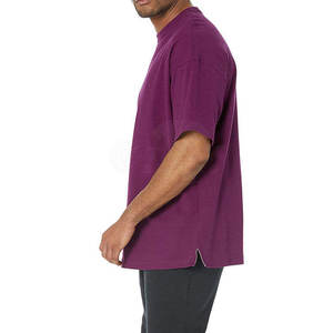 เสื้อเชิ้ตผู้ชายพรีเมียมทรงหลวมไหล่ตก ดีไซน์สบายๆ ผ้าฝ้าย 100% สำหรับใส่ลำลอง สไตล์สตรีท และใช้ในชีวิตประจำวัน - Product Image 3