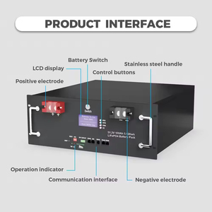 48V 5kWh Home Solar <b>Battery</b> <b>Backup</b> Rack Mounted LiFePO4 Lithium <b>Battery</b> 100Ah 200Ah Energy Storage System Grid Connection - Product Image 5