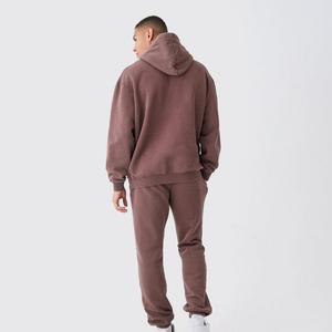 Conjunto Deportivo para Hombre, Otoño, Ligero, Transpirable, Ecológico, Informal, Sólido, Chaqueta Técnica, Pantalones Deportivos, Chándal Estampado - Product Image 3