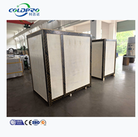 Machine à glaçons en cubes COLDPRO 1 tonne, commerciale, en acier inoxydable, automatique, pour bars, hôtels et restaurants