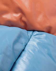 Veste matelassée pour enfants en cuir synthétique PU, OEM ODM, rembourrage épais, imperméable, respirante, fournisseur d'hiver - Product Image 5