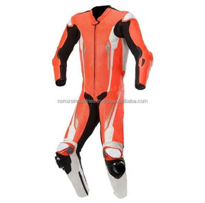 Combinaison de moto 100% imperméable en cuir pour motocycliste, course, protection de votre conduite, vêtements de course automobile pour moto - Product Image 1