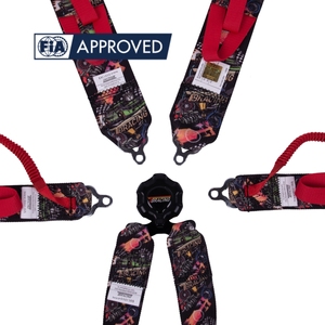 Wholesale SPORT PLUS 5 FIA Approved Racing Belt 6 Point Harness With Ultra <b>Light</b> Adjuster Custom Logo Color OEM ODM Manufacturer - Product Image 3