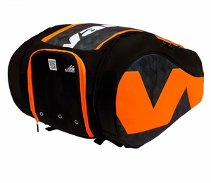 2026 Hot Selling Padel Bag PU Leather Sport Sustainable Padel Racket Bag & <b>Backpack</b> Adjustable Wholesale Paddle Racket Bag - Product Image 2