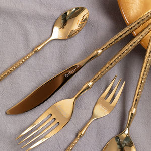 Super Sell 2026 Cutlery Spoon <b>Set</b> with Stainless Steel Metal & Golden Finished Cutlery Spoon <b>Set</b> <b>For</b> Sale by M.I.G. EXPORTS. - Product Image 6
