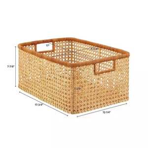 Muebles Comerciales de Ratán, Estilo Europeo, para Oficina en Casa, Forma Natural/Personalizada, Cestas de Ratán Ajustables (Otras) - Product Image 1