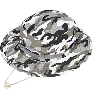 Nuevo Sombrero de Pescador de Mezclilla Desgastado Estilo Urbano a Cuadros de Ala Ancha para Mujer y Hombre, Sombreros de Caza, Sombreros para Caza de Patos - Product Image 3