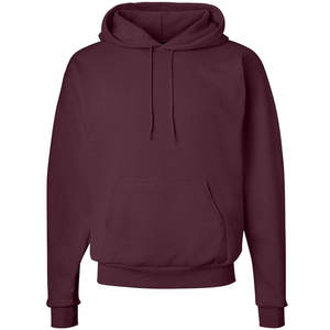 Vêtements grande taille, sweat-shirts à capuche bordeaux, service OEM, design personnalisé, nouveau style tendance, sweat-shirts en polaire - Product Image 4