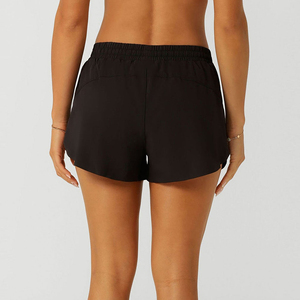 Shorts de sport taille haute pour femme, grande taille, coupe classique, pour yoga et fitness, séchage rapide, écologiques, pour l'été - Product Image 6