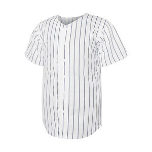 Uniforme de Béisbol Personalizado con Diseño Nuevo a Rayas, Logotipo y Nombre Personalizados, Uniforme de Béisbol Personalizado para Hombre - Product Image 2