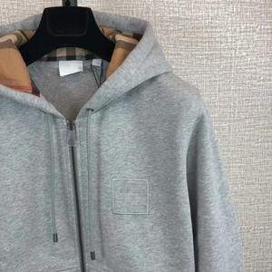 Nouvelle veste à capuche de luxe 2026 pour homme, motif à carreaux de haute qualité, coupe-vent, sport décontracté, pour homme et femme - Product Image 3