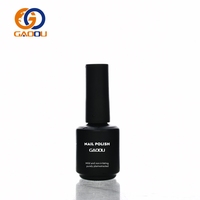 Vernis à ongles au design tendance, flacon à la mode, finition mate avec couvercle doré, impression personnalisée, différents pinceaux
