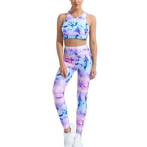 <b>All</b> Sublimation Print Solid Plus Size Short Lightweight Breathable Skinny Fit Gym Fitness Bra Legging Yoga Set Made Pakistan - Product Image 1