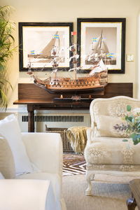 Wasa <b>Wooden</b> Model Ship with Display Stand | Handcrafted <b>Wooden</b> Decor for Home | 74.9 X 22.9 X 71.1 cm - Product Image 6