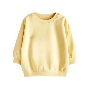 Sweat-shirt vierge pour bébé en coton et coton peigné tricoté à manches longues, prêt à imprimer, vêtements pour nourrissons, fournisseur OEM en gros - Product Image 6