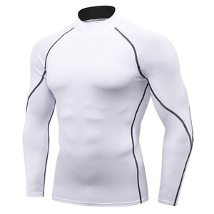 Chemise de compression à manches longues pour homme – Sous-vêtement de sport – Fabricant de vêtements de sport personnalisés - Product Image 2