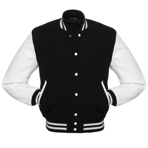 Hot Selling Men's Varsity <b>Jackets</b> Custom Cool Style <b>Winter</b> Wool Fabric Bomber Leather <b>Jacket</b> Hooded For Men's <b>Jacket</b> For Men - Product Image 5