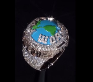 Custom Gold Jewelry Moissanite Letter Name Championship <b>Ring</b> Iced Out Diamonds Letter <b>Initial</b> Name Hip Hop Jewelry for Men - Product Image 5