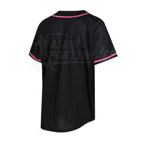 เสื้อเบสบอลเนื้อผ้าตาข่ายระบายอากาศได้ดี น้ำหนักเบา สวมใส่สบาย เหมาะสำหรับทีม ใช้สำหรับการฝึกซ้อมกลางแจ้ง ผลิตจากผ้าเนื้อนุ่ม - Product Image 2