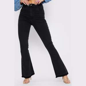 กางเกงยีนส์ทรงตรงเอวสูงแบบเซ็กซี่ ระบายอากาศได้ดี ซักได้ สำหรับผู้หญิง (แบบสั่งทำพิเศษ) - Product Image 4