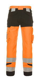 Two Tone Hi-<b>Vis</b> Safety <b>Trousers</b> Reflective <b>High</b> Visibility <b>Work</b> Pants Custom Logo Industrial Workwear <b>Trousers</b> - Product Image 2