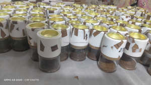 Ensemble de brûleurs d'encens de haute qualité du fabricant professionnel en laiton poli et bois d'agar en gros de l'Inde par RF Crafts - Product Image 5