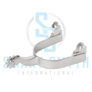 เดือยขี่ม้าสแตนเลสแบบตะวันตกพร้อมหัวเดือยสำหรับรองเท้าขี่ม้า - Product Image 1