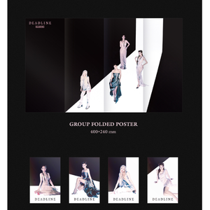 BLACKPINK 3er MINI ÁLBUM DEADLINE PINK Ver. Libro Electrónico K-Pop (CD) con Materiales de Papel y Plástico, Idioma Coreano - Product Image 5