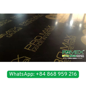 Contrachapado Recubierto con Película, 4x8, 9mm, 12mm, 15mm, 18mm, para Construcción Exterior, Chapa de Acacia de Vietnam - Product Image 1