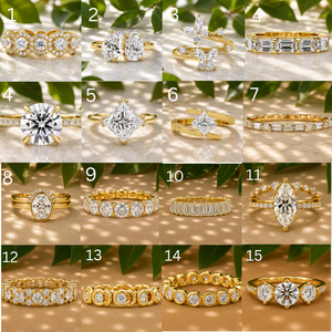 0.50 Carat Pear cut lan grown <b>diamond</b> <b>ring</b> customised curved band <b>ring</b> IGI certified 14K Gold stackable engagement <b>ring</b> - Product Image 3