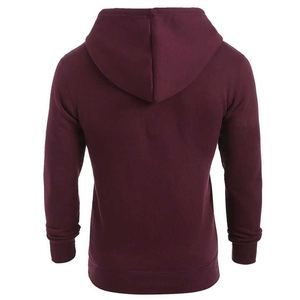 Bulk Custom <b>Mens</b> <b>Hoodie</b> With Premium Fleece And Cotton Long Zipper Pocket Breathable Comfortable Material Wholesale Factory - Product Image 2